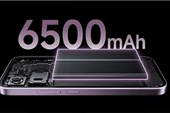 Аккумулятор 6500 мАч, зарядка HyperCharge 67 Вт